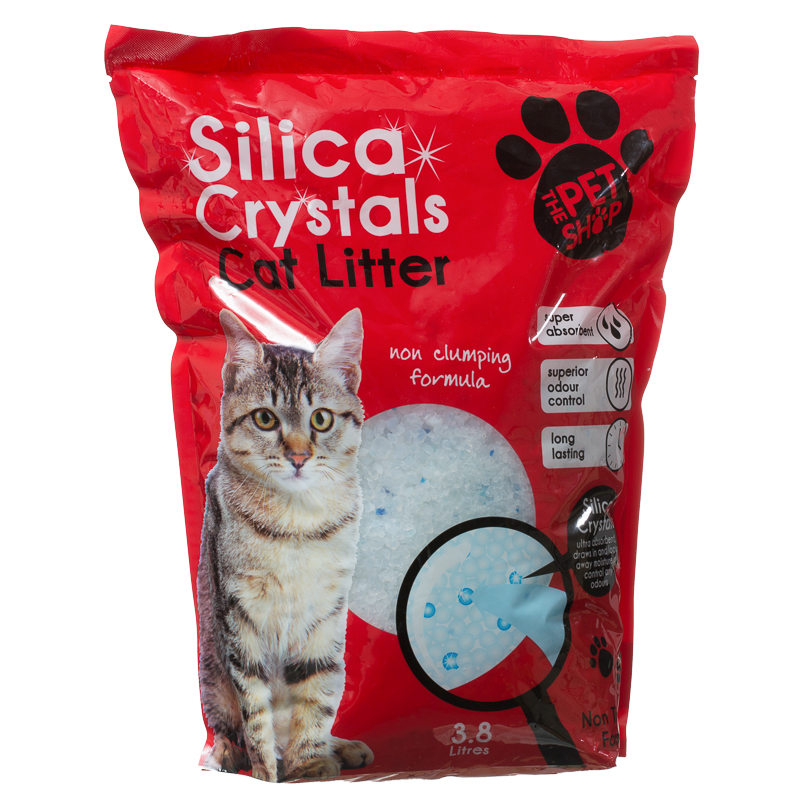 B&M Silica Crystals Cat Litter Cat Litter, Pet Cleaning, Cats,
