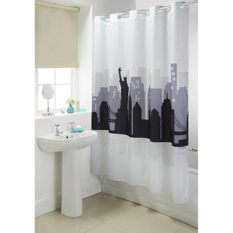 Gold Shower Curtain Rod Hookless Vision Shower Curtain