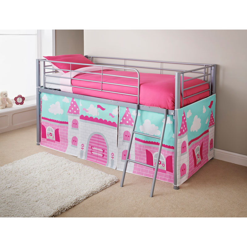 Midsleeper Bed - Princess | Bedroom Furniture - B&M Stores