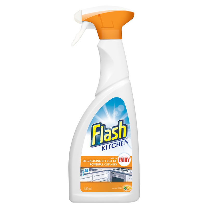 Flash Kitchen Cleaner 450ml | Household Cleaners - B&M
