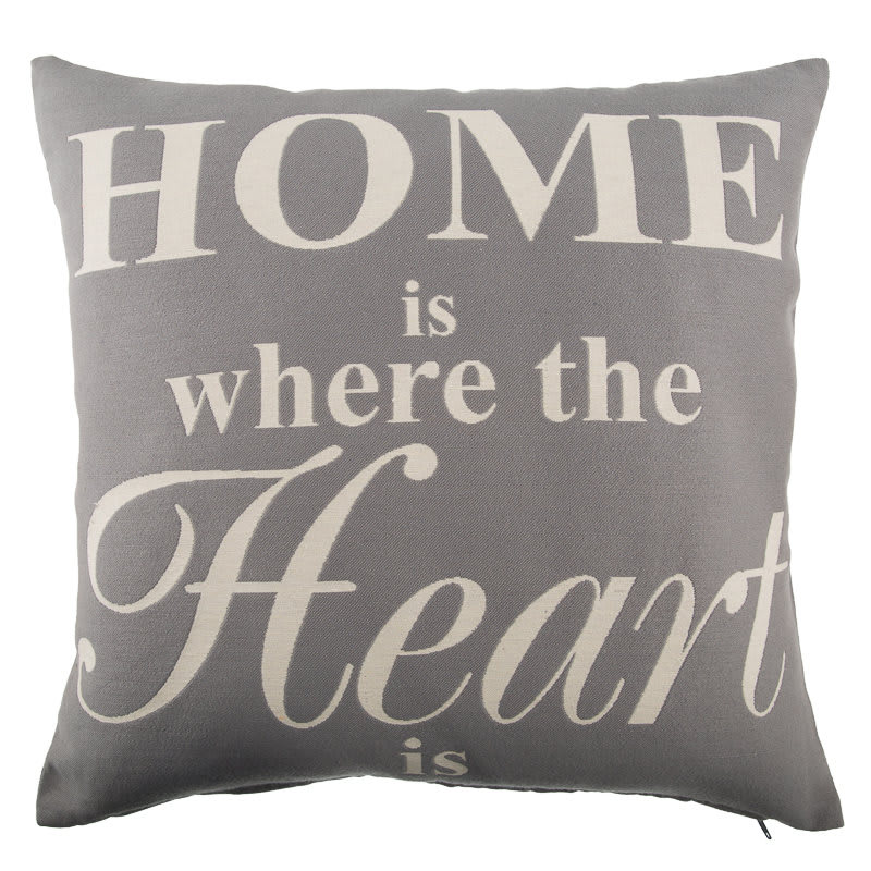 Betsy Luxury Cushion - Home Is Where The Heart Is