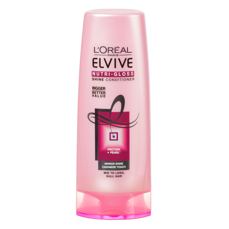 B&M L'Oreal Elvive Nutri-Gloss Shine Conditioner 500ml - 288011 | B&M