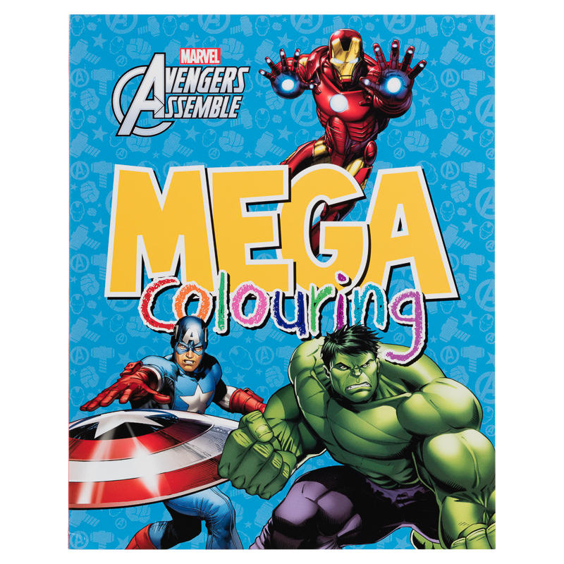 Mega Colouring Books - Avengers  Kids Arts & Crafts, Books