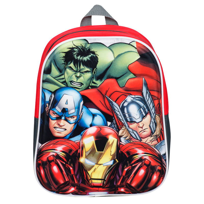 B&M Marvel Avengers 3D Backpack Kids, Back to School