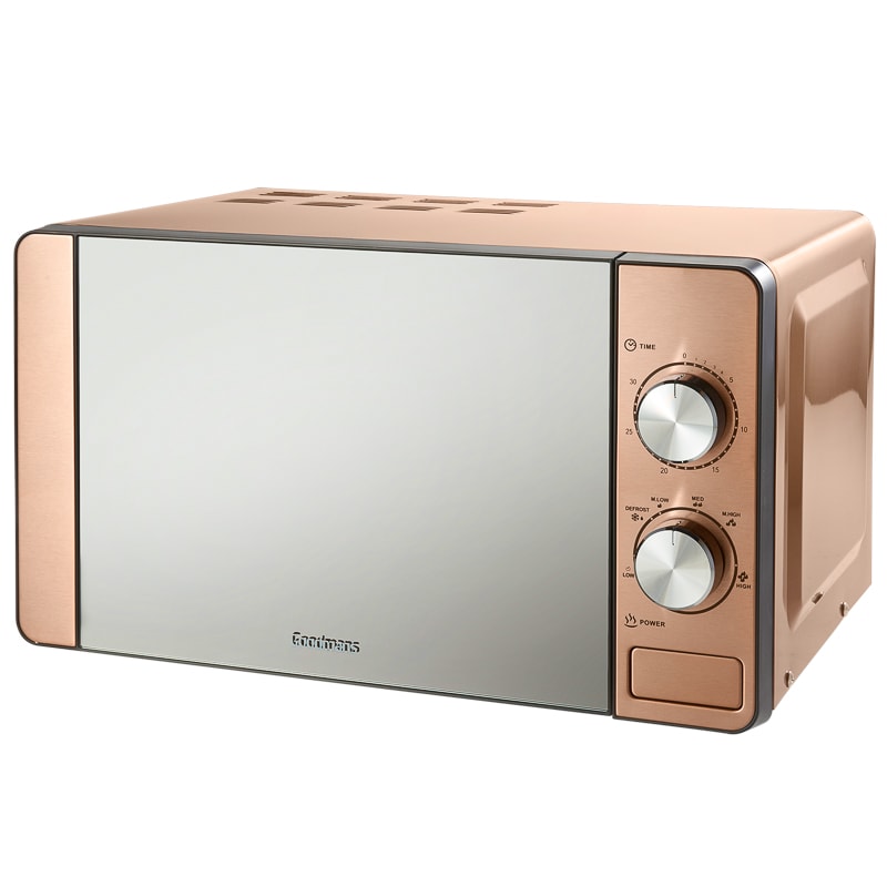 Goodmans Copper Microwave | Kitchen Appliances - B&M