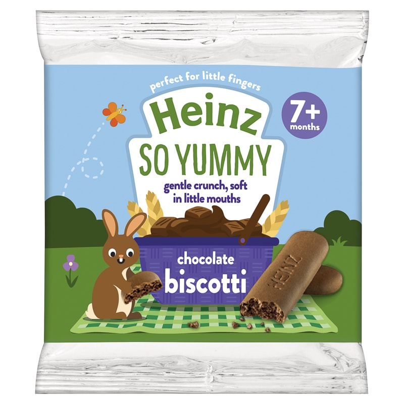 Heinz So Yummy Biscotti 60g - Chocolate