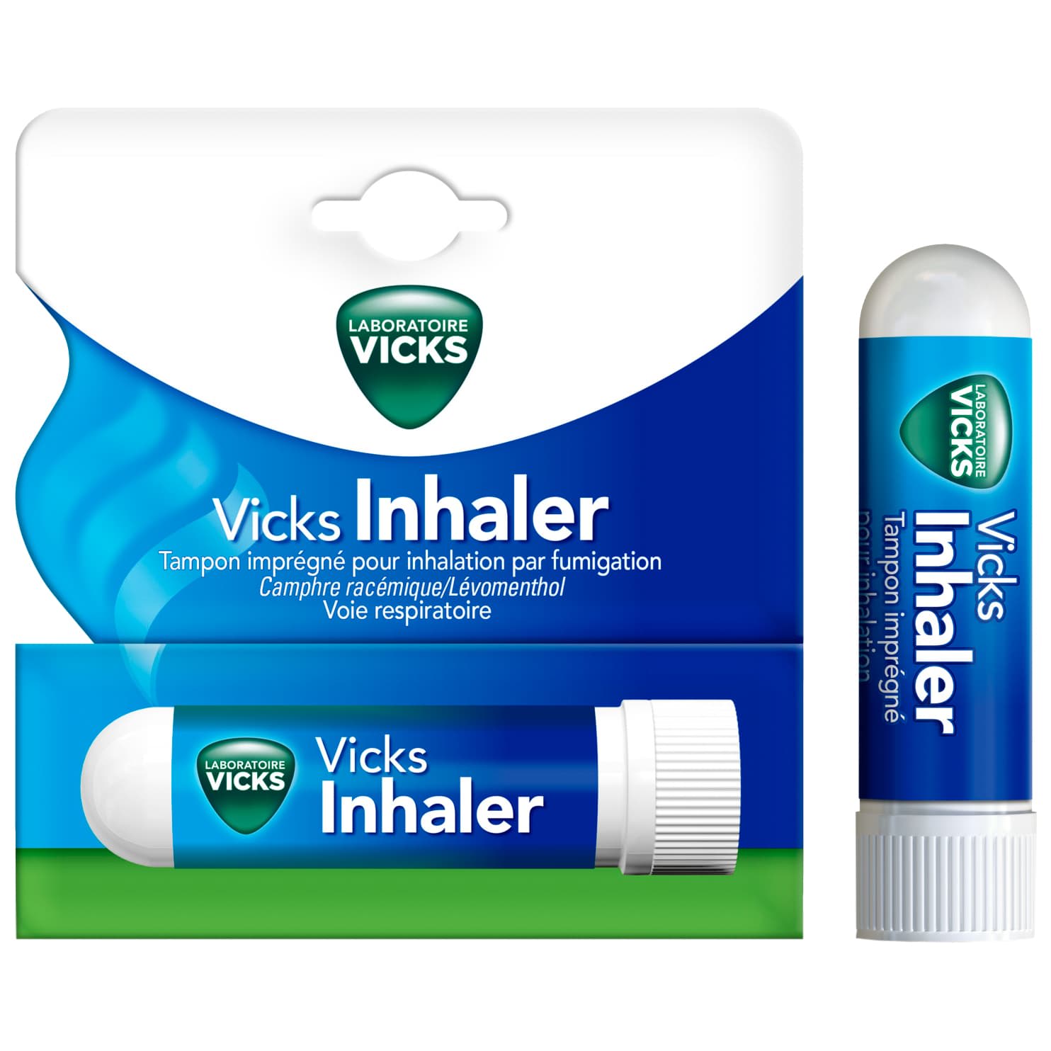Vicks Inhaler Tampon Imprégné Pour Inhalation Par Fumigation