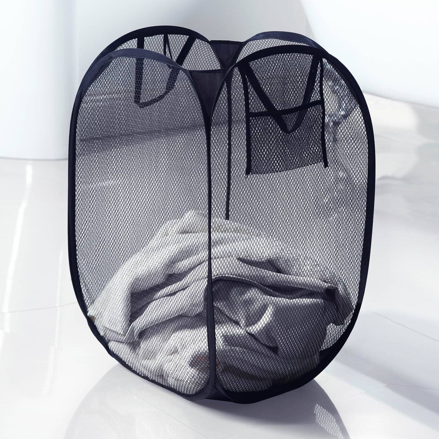 2.2bu Flexible Laundry Hamper Gray - Brightroom™