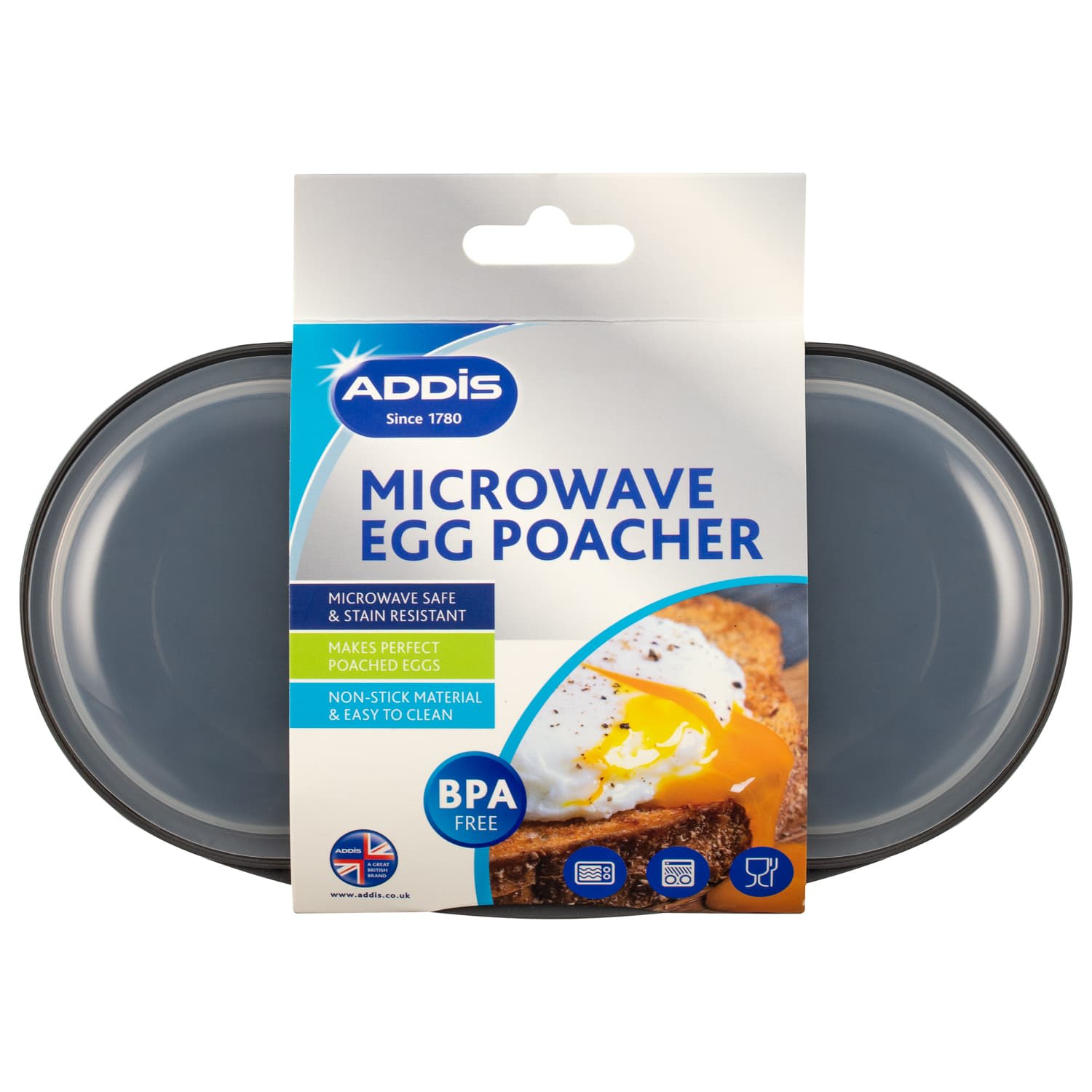 Addis Microwave Egg Poacher, Cookware