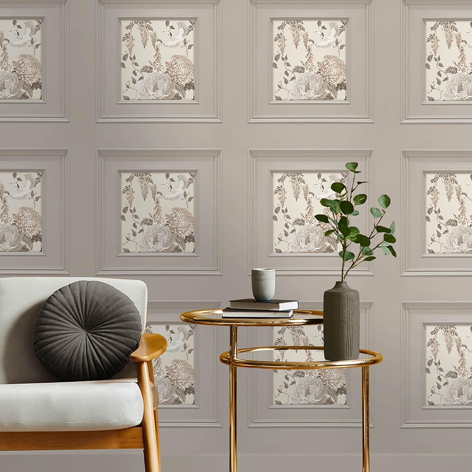Schumacher Shagreen White Pearl Wallpaper | DecoratorsBest