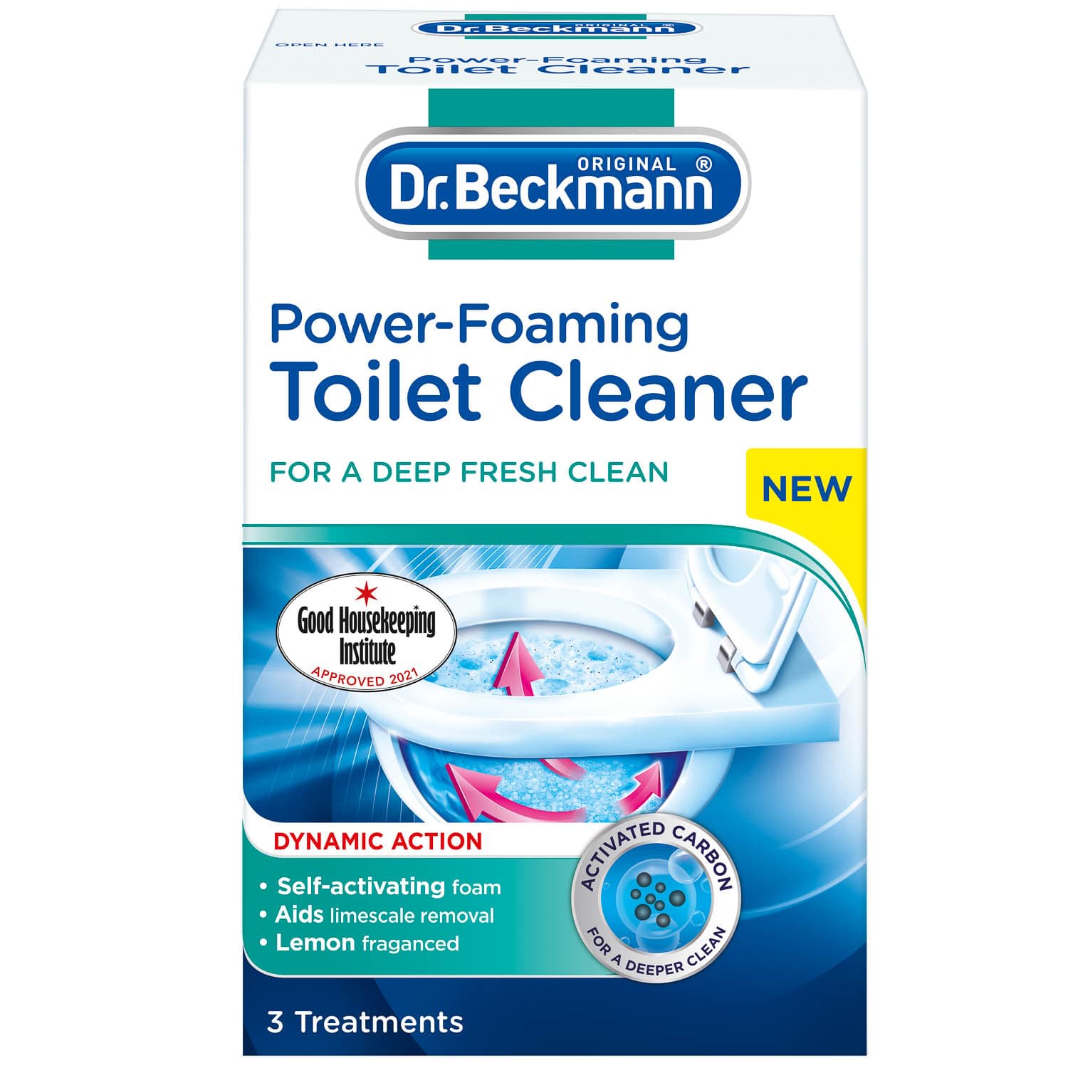 Dr.Beckmann Power Foaming Toilet Cleaner 3pk