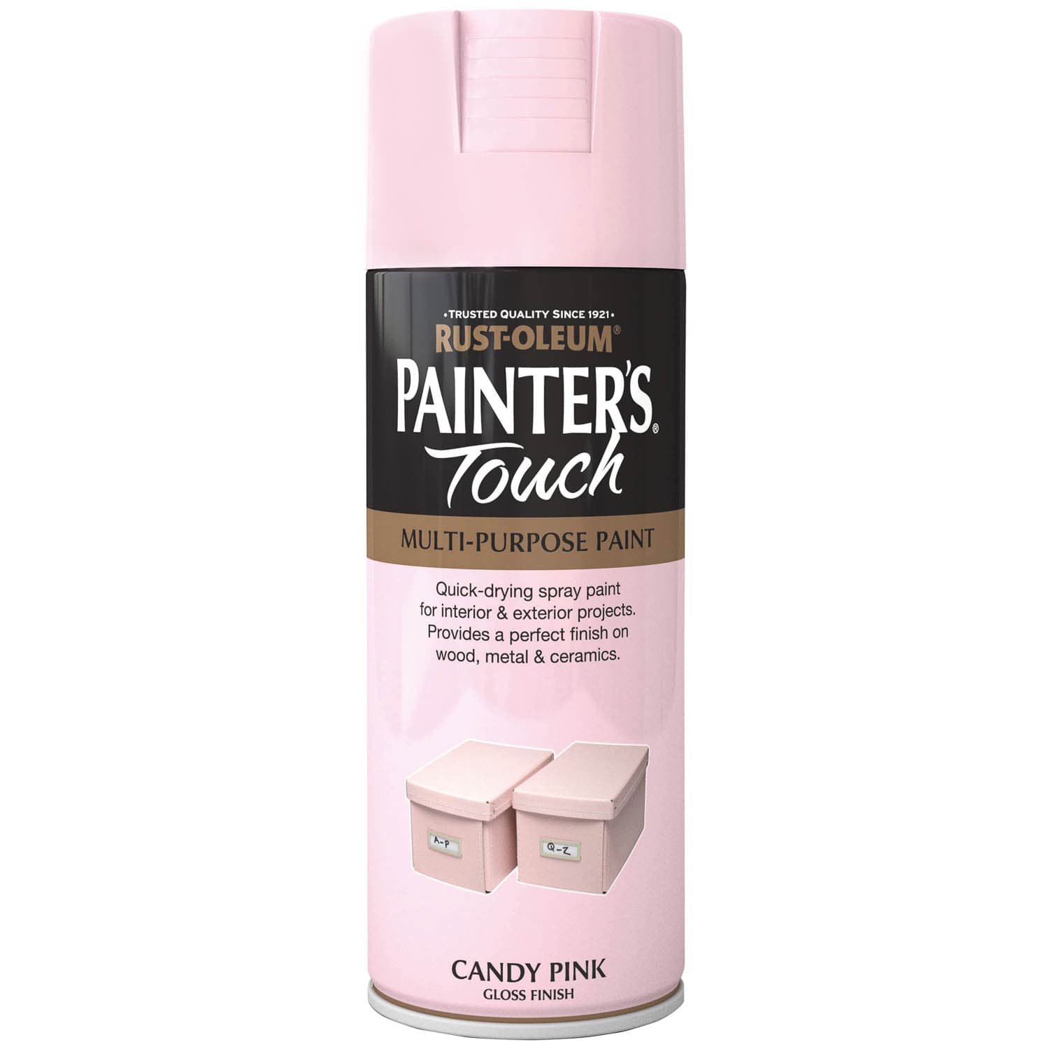 Rust-Oleum Painter's Touch Spray Paint Candy Pink Gloss 400ml