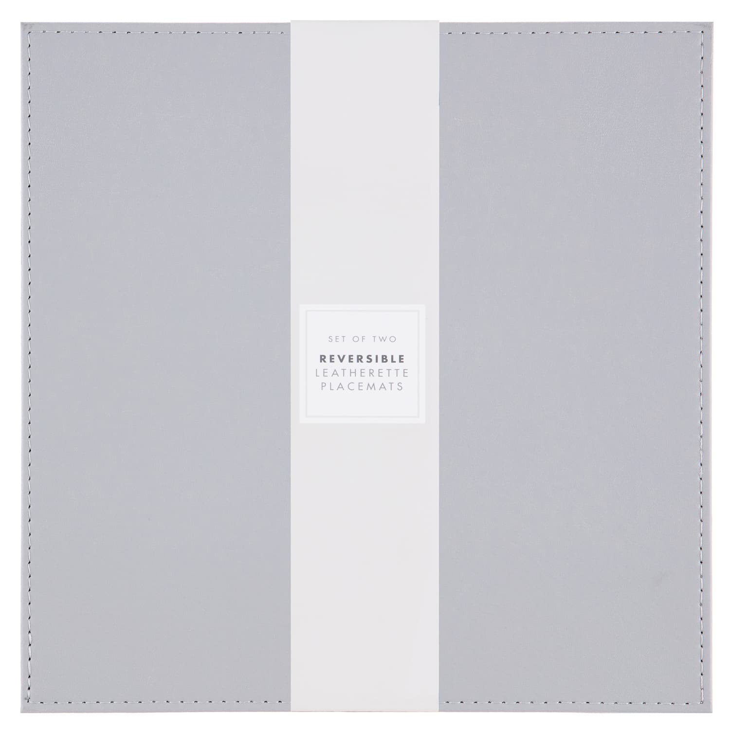 Reversible Leatherette Placemats 2pk | Tableware | B&M Stores
