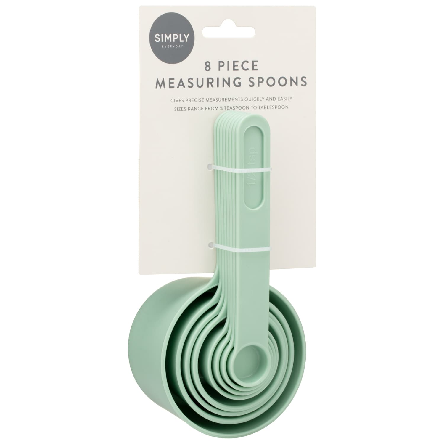 Measuring Spoons 8pk - Mint